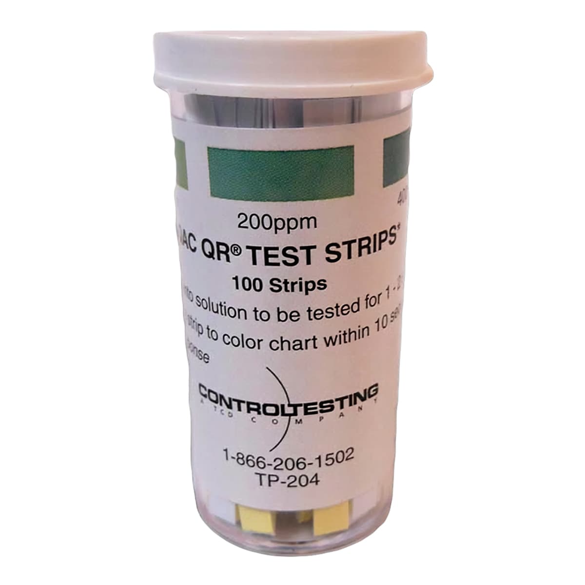 Quaternary pH Test Strips 100/Pack