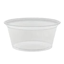 Victoria Bay Souffle & Portion Cup 3.25 OZ PP Clear 74MM 125 Count/Pack 20 Packs/Case 2500 Count/Case
