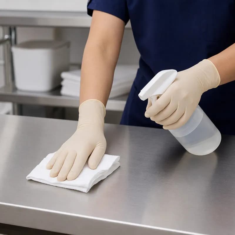 Gloves Medium Weight Latex Powder-Free 1000/Case