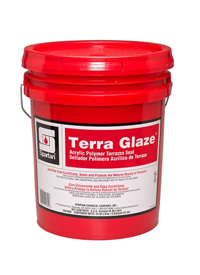 Terra Glaze® Floor Sealer 5 GAL Alkaline RTU 25% Solids Acrylic Polymer 1/Pail