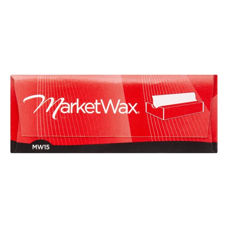 Bagcraft® MarketWax® Deli Sheets 15X10.75 IN Dry Wax Paper Clear Interfold 6000/Case