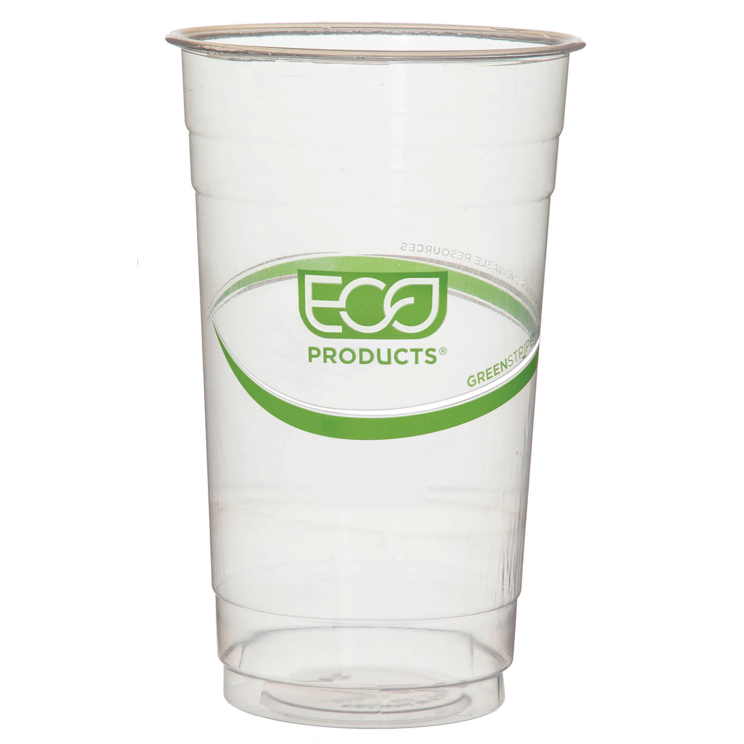 GreenStripe® Cold Cup 24 OZ PLA Clear 1000/Case