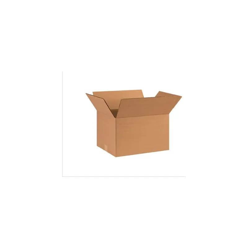Box 16X12X10 IN Kraft Corrugated Cardboard 1/Each