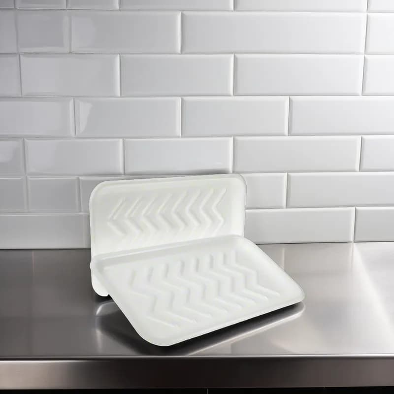 25S Meat Tray Foam White 250/Case