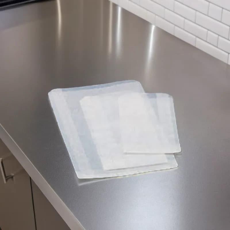 Sheet 14X14 IN Dry Wax Paper White Grease Resistant 4000/Case
