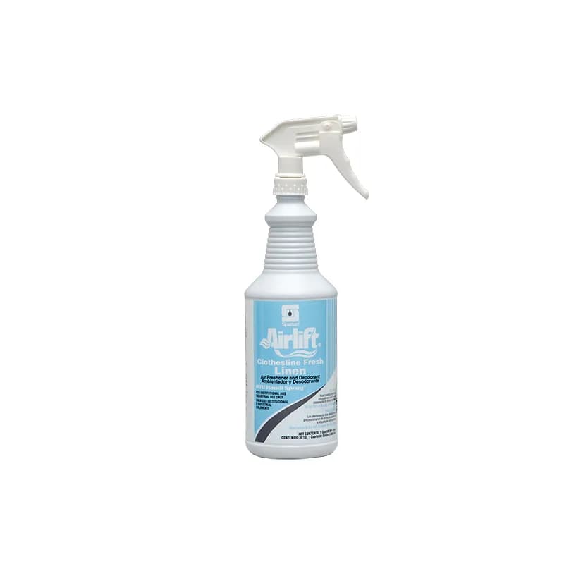 Airlift® Clothesline Fresh® Linen Air Freshener Linen Clear RTU 1 QT 12/Case