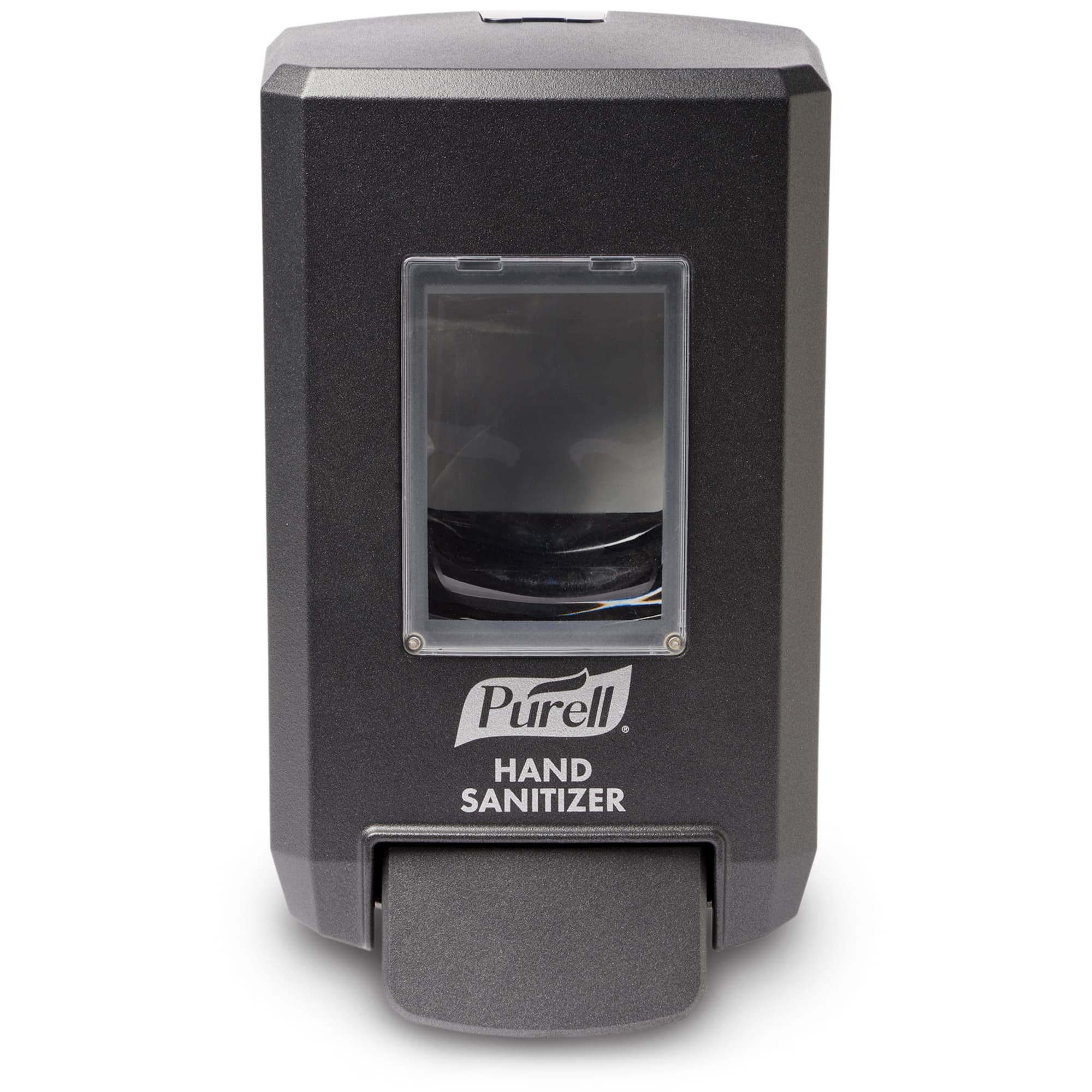 Purell® Hand Sanitizer Dispenser 1250 mL Black Resin Wall Mount Push Lever Weatherproof Lockable For CS4 AWD 1/Each