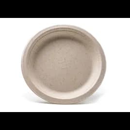 Plate 9 IN Sugarcane White Round Microwave Safe 500/Case