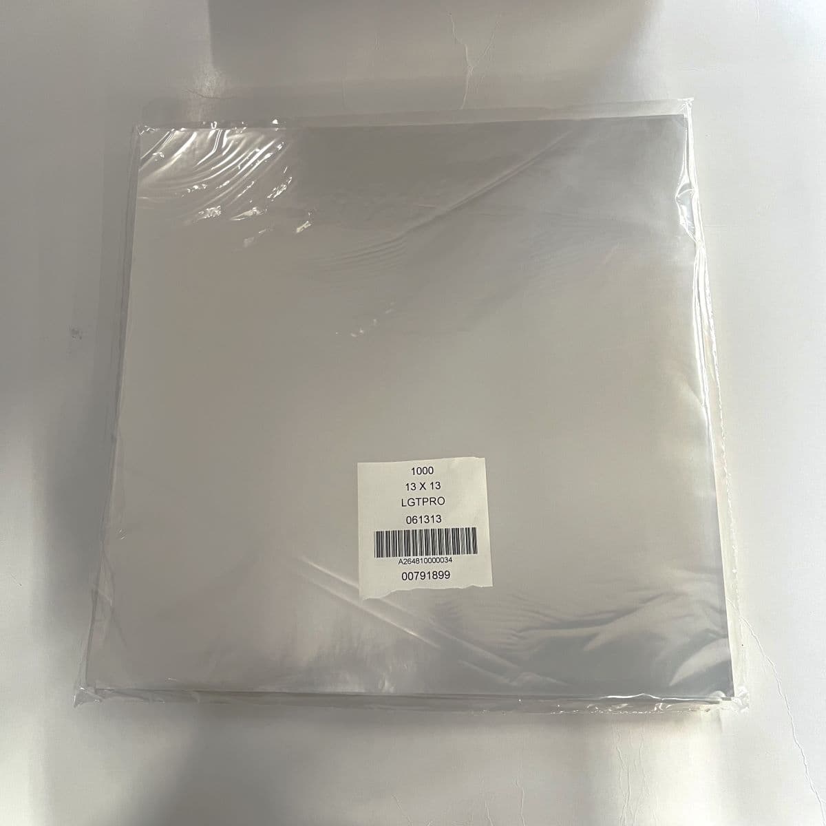 Multi-Purpose Sheet 13X13 IN Cellophane BOPP 70 Gauge 1000/Pack