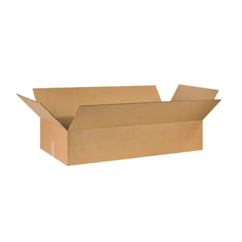 Box 48X40X20 IN Kraft Corrugated Cardboard D/C-Flute 48ECT 75 Count/Skid