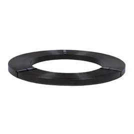 Strapping 0.5X0.020 IN Black Steel Regular 12/Roll