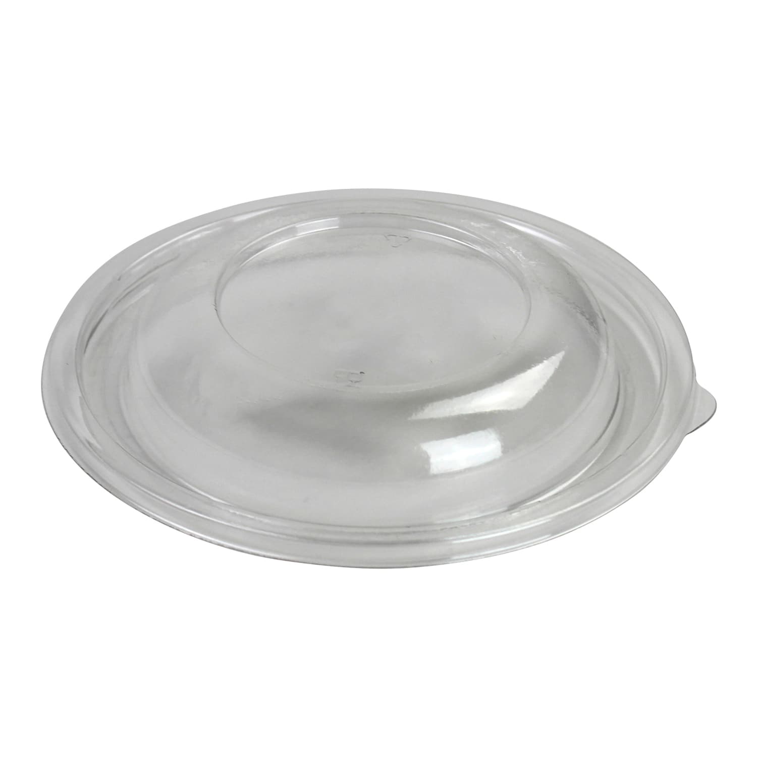 Lid Dome 5.63X0.94 IN 1 Compartment PET Clear Round For 8-16 OZ Bowl Unhinged 500/Case