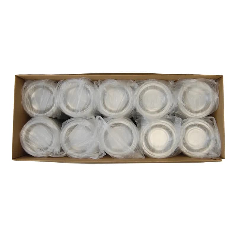 Lid Dome 5.63X0.94 IN 1 Compartment PET Clear Round For 8-16 OZ Bowl Unhinged 500/Case