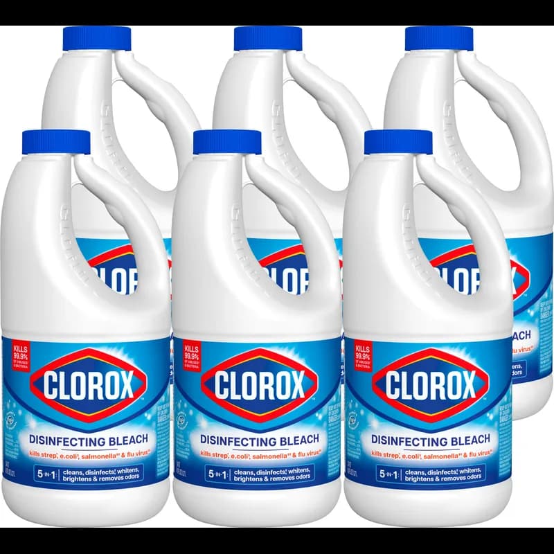 Clorox® With Cloromax Technology Bleach 43 OZ Liquid 6/Case