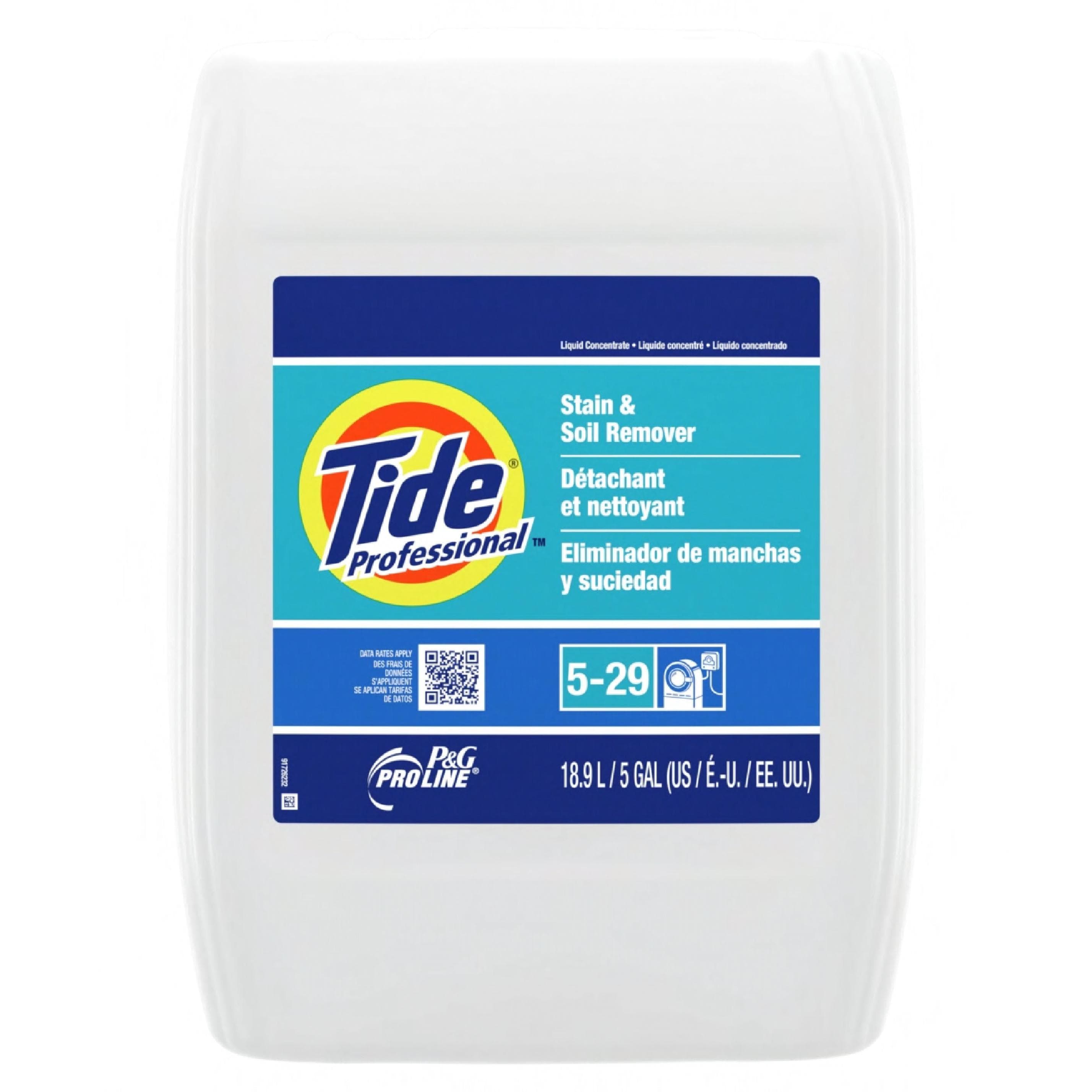 Tide® Professional Laundry Stain Remover 5 GAL Soil 1/Pail