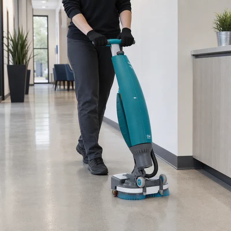 i-Mop Lite Commercial Use Floor Scrubber 14.5X13.4X16.9X47.2 IN 0.79 GAL 14.5IN Lithium-Ion Battery Auto Disk 1/Each