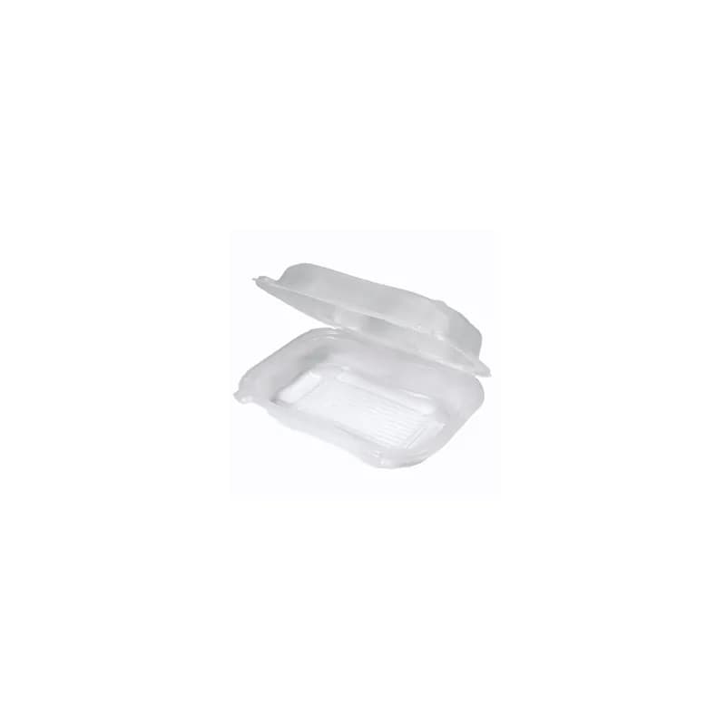 Take-Out Container Hinged 9.31X7.03X2.88 IN PP Clear Rectangle 300/Case