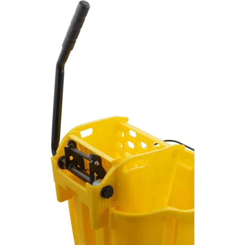Mop Bucket & Wringer 35 QT PP Side Press Dirty Water 1/Each