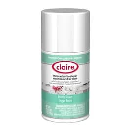 Claire Air Freshener Fresh Linen Clear Aerosol 7 FLOZ Metered 1/Each