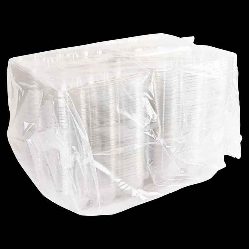 Cupcake Hinged Container With Dome Lid 6 CT 9.63X6.88X3.7 IN PET Clear 150/Case