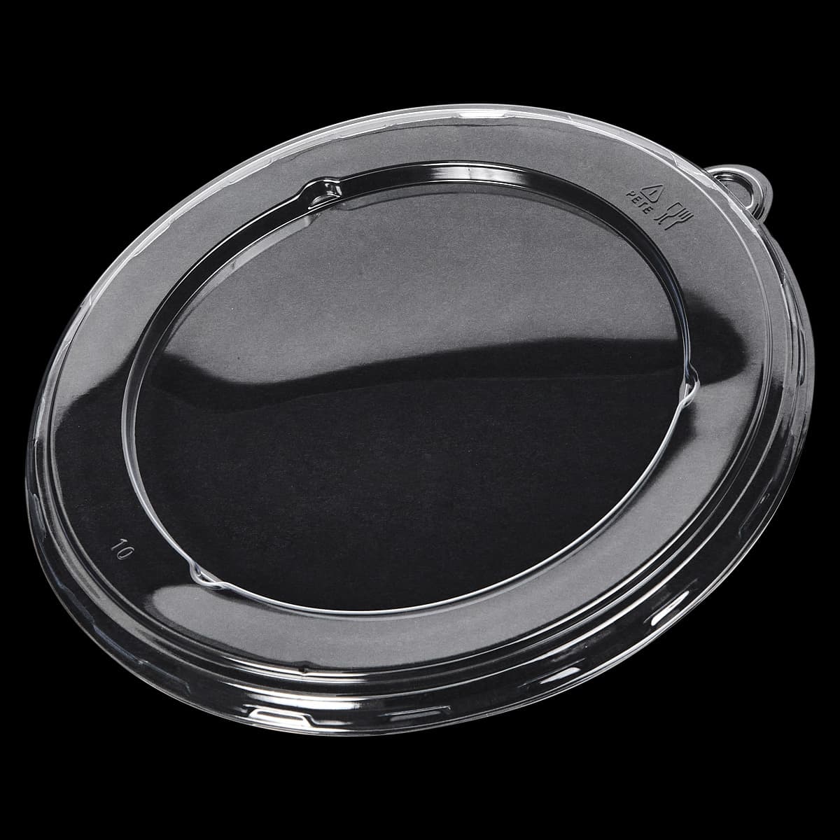 Victoria Bay Lid Flat PET Clear For 24-40 OZ Bowl 500/Case
