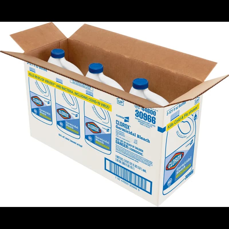 Clorox® Bleach 121 OZ Multi Surface Liquid Antibacterial Child Resistant Screw Cap 1/Each