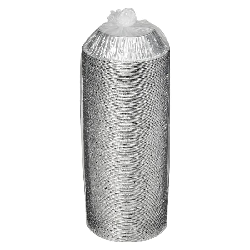 Victoria Bay Casserole Take-Out Container Base 7 OZ Aluminum Silver Round 750/Case