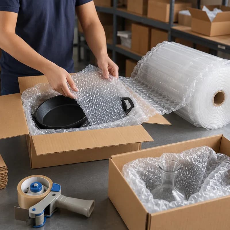 Cushioning Film Large (LG) 32IN X2000FT Perf 12" For NewAir I.B. Flex & Express System 1/Roll