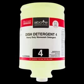 Above® 4 Slight Chlorine Dish Detergent 13.13X13.13X11 IN 1 GAL Liquid Highly Concentrated 4/Case