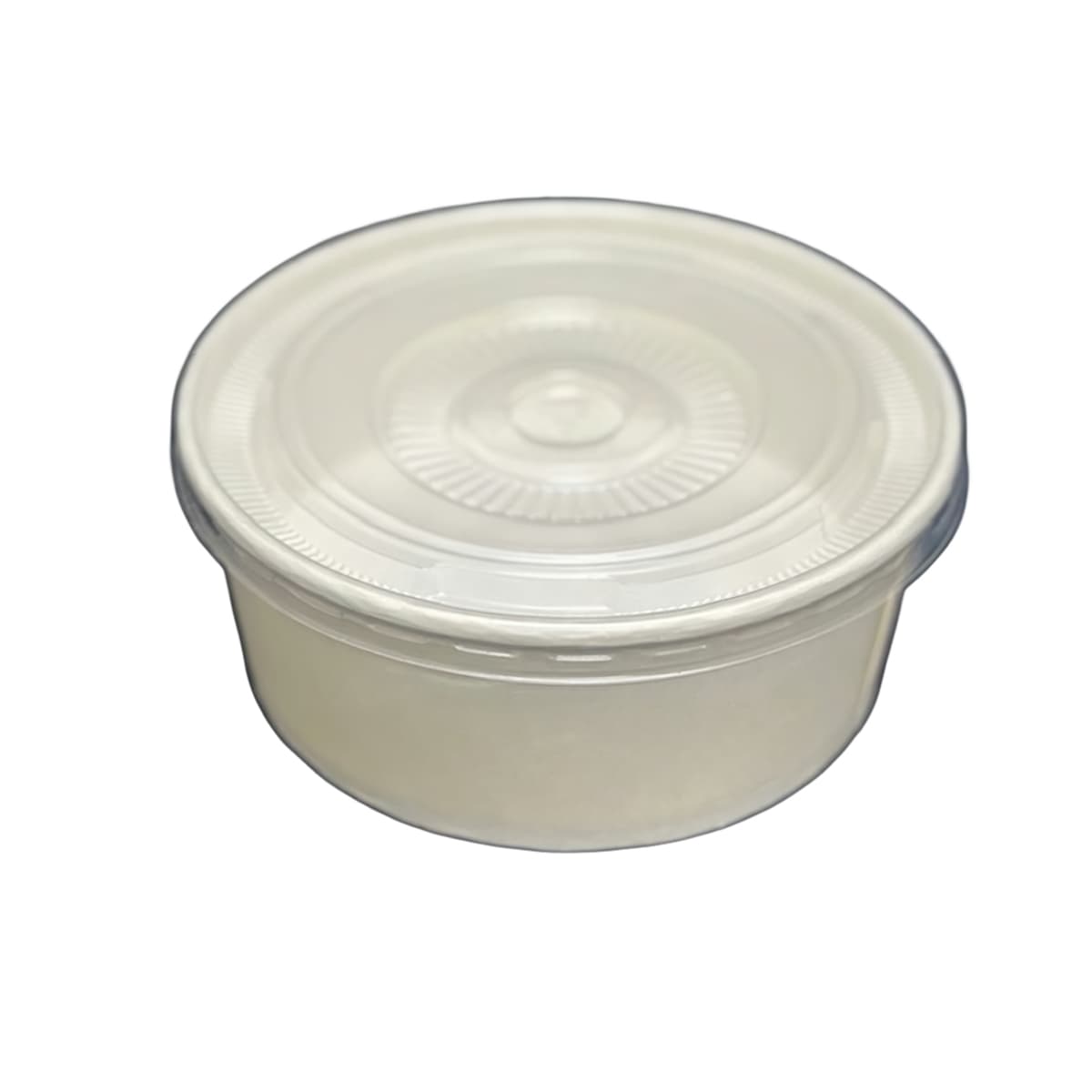 Victoria Bay Lid Flat PP For 32 OZ Short Paper Bucket 45 Count/Pack 8 Packs/Case 360 Count/Case