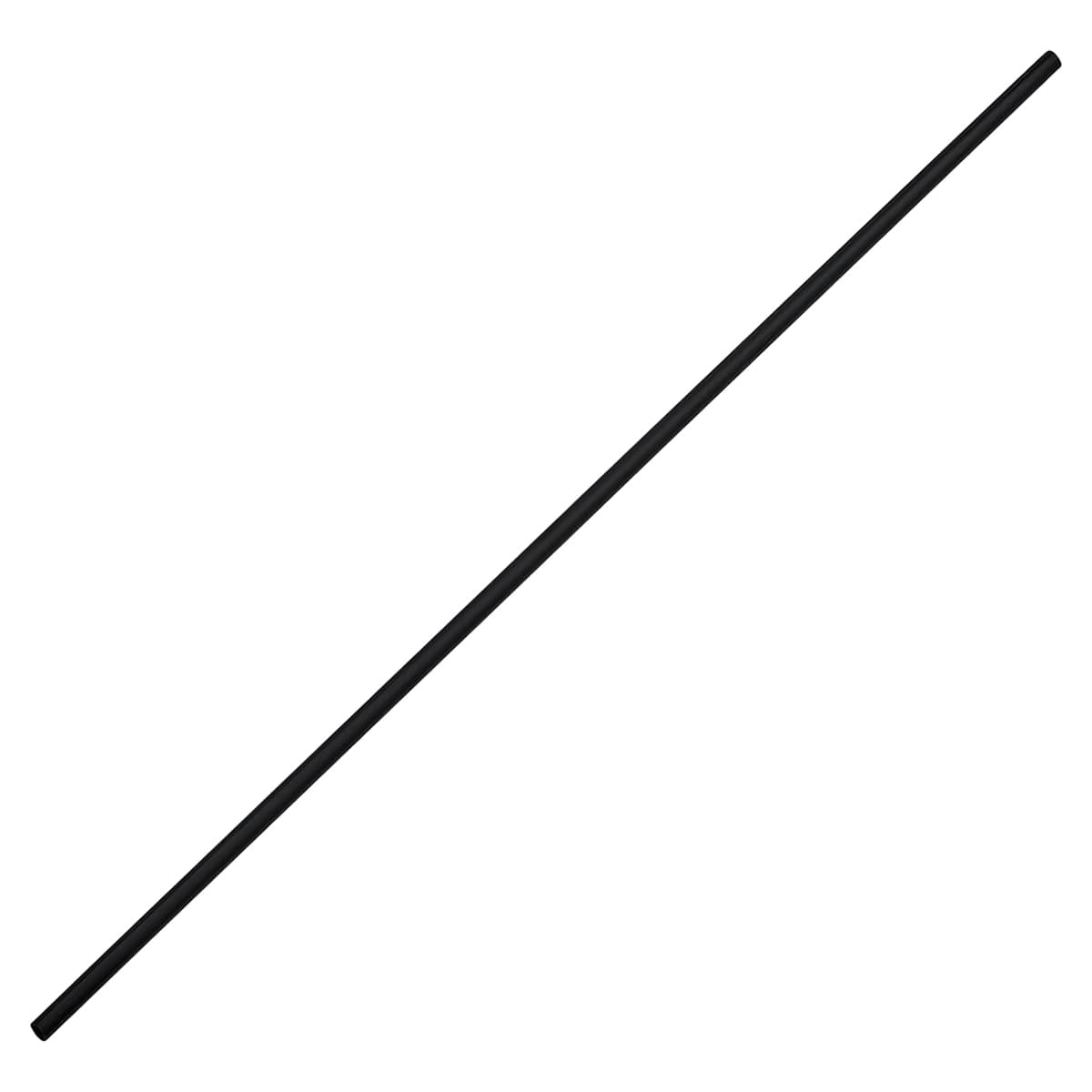 Victoria Bay Stirrer 7.5 IN PS Black Unwrapped Hollow 10 Count/Pack 1000 Packs/Case 10000 Count/Case