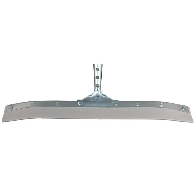 Impact® Floor Squeegee Rubber Steel Silver Curved 1/Each
