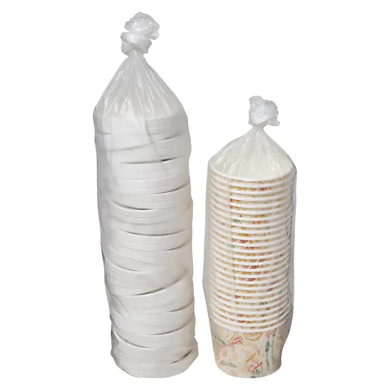Victoria Bay Food Container Base & Lid Combo 12 OZ Paper Tasty Design Round 250/Case