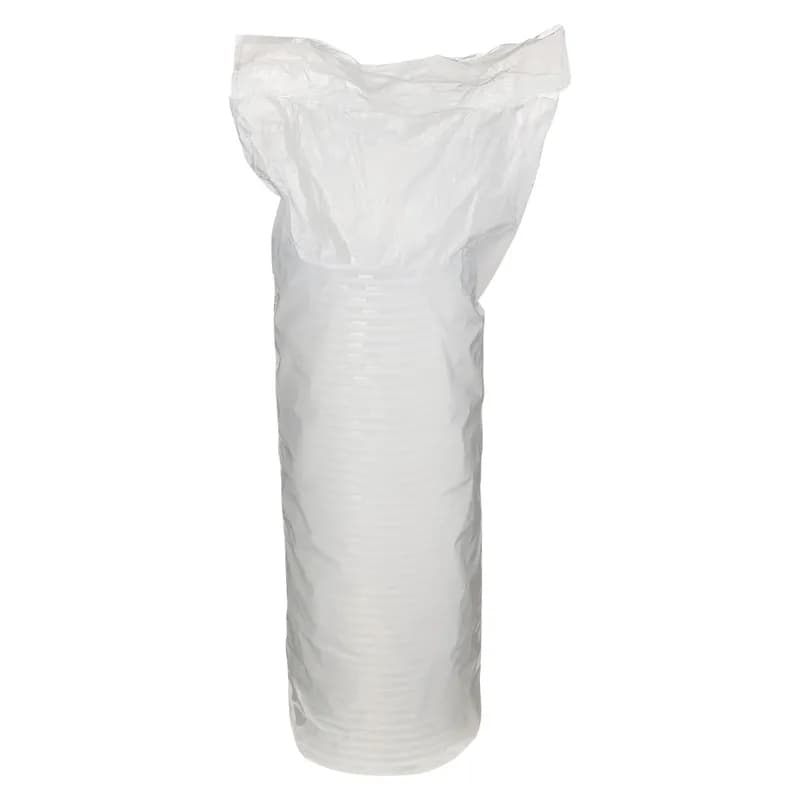 Victoria Bay Lid Flat PP Clear Round For 6-16 OZ Tall Container Vented 1000/Case