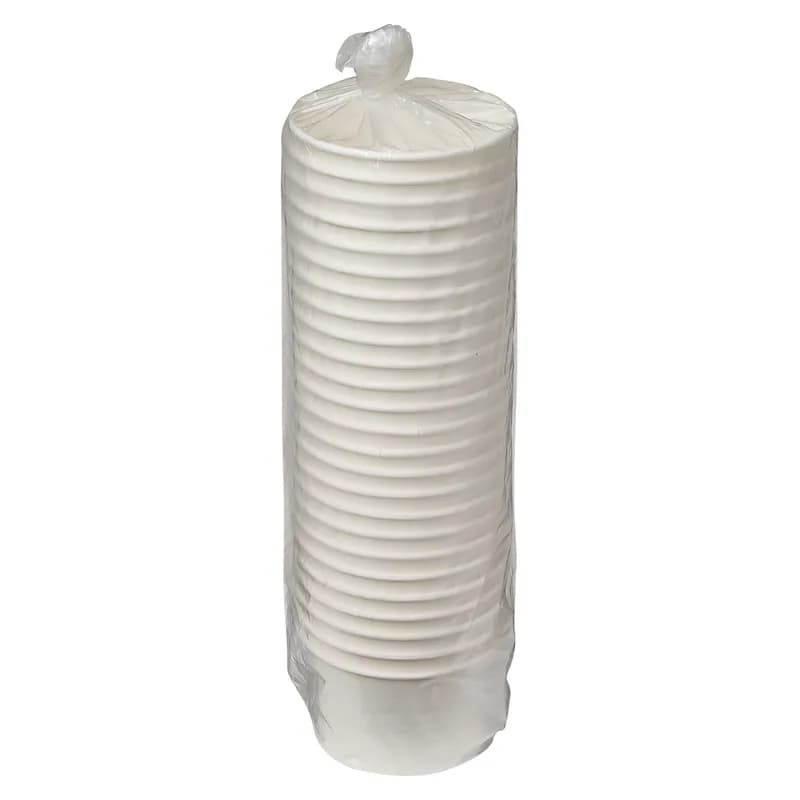 Victoria Bay Food Container Base 16 OZ Paperboard White Round Squat 500/Case