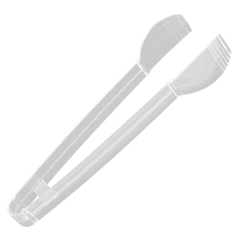 Victoria Bay Platter Pleasers Tongs 7 IN PS Clear 48/Case