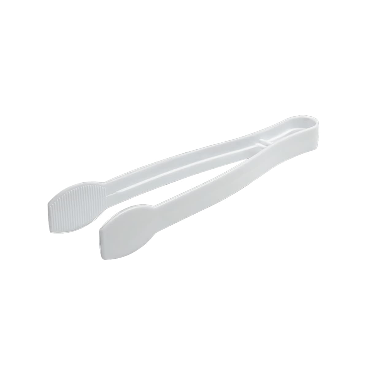 Victoria Bay Tongs 9 IN PS White Individually Wrapped 48/Case
