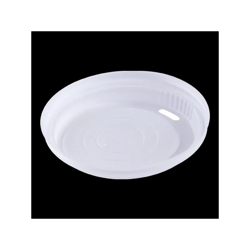 Karat Earth Lid Dome 90MM CPLA For 10-24 OZ Hot Cup Sip Through 1000/Case