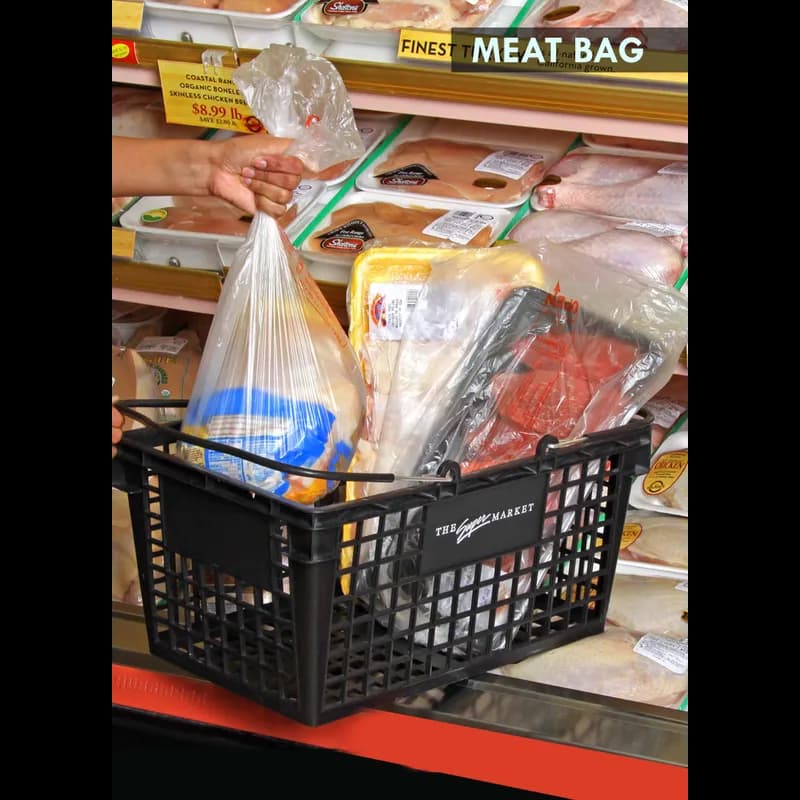 Pull-N-Pak® Meat Bag Roll 15X20 IN High-Density Polyethylene (HDPE) 7.25MIC Safe Handling 3000/Case