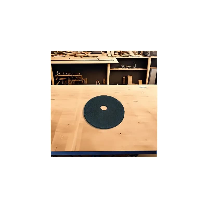 3M™ 5300 Cleaning Pad 15X1 IN Blue Non-Woven Polyester Fiber Nylon Fiber 175-600 RPM Center Hole 5/Case