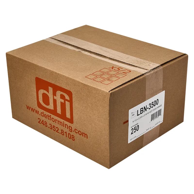 Hot Dog Take-Out Container Hinged With Dome Lid 6.5X3.93X2.5 IN OPS Clear Rectangle 250/Case