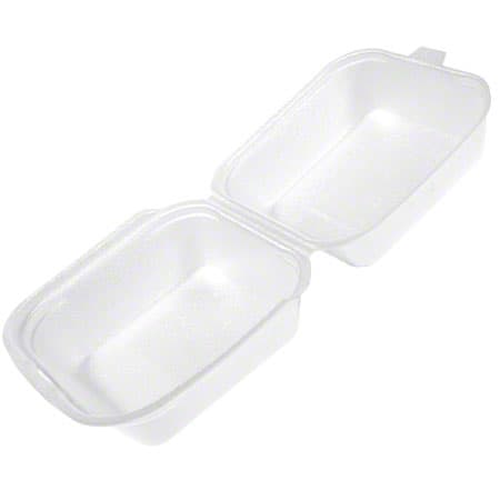 Sandwich Take-Out Container Hinged 5X5 IN Square 500/Case