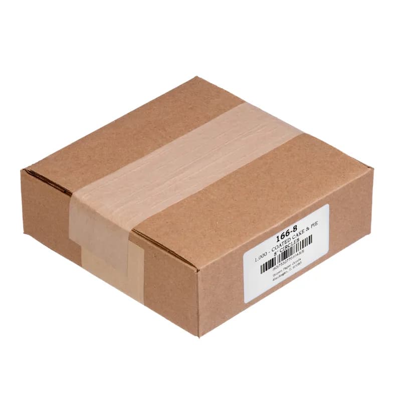 Cake Circle 8 IN Quilon® Paper White Coated 1000/Case