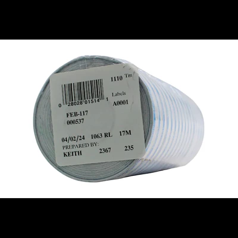 Monarch 1110/FEB-117 Grocery Gun Label Blue White Reverse Print 16/Pack