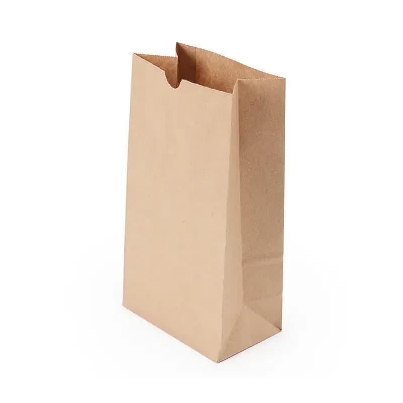 Bag 60 LB Paper 8# Extra Heavy Sack 500/Bundle