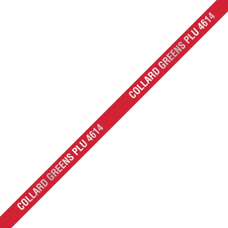Collard Greens Twist Tie 18X0.375 IN Foil-Lined Paper Metal 300/Pack