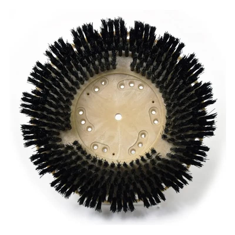 TUFF-BLOCK® Shampoo Brush 15 IN Plastic Nylon With Np9200 Clutchplate 1/Each