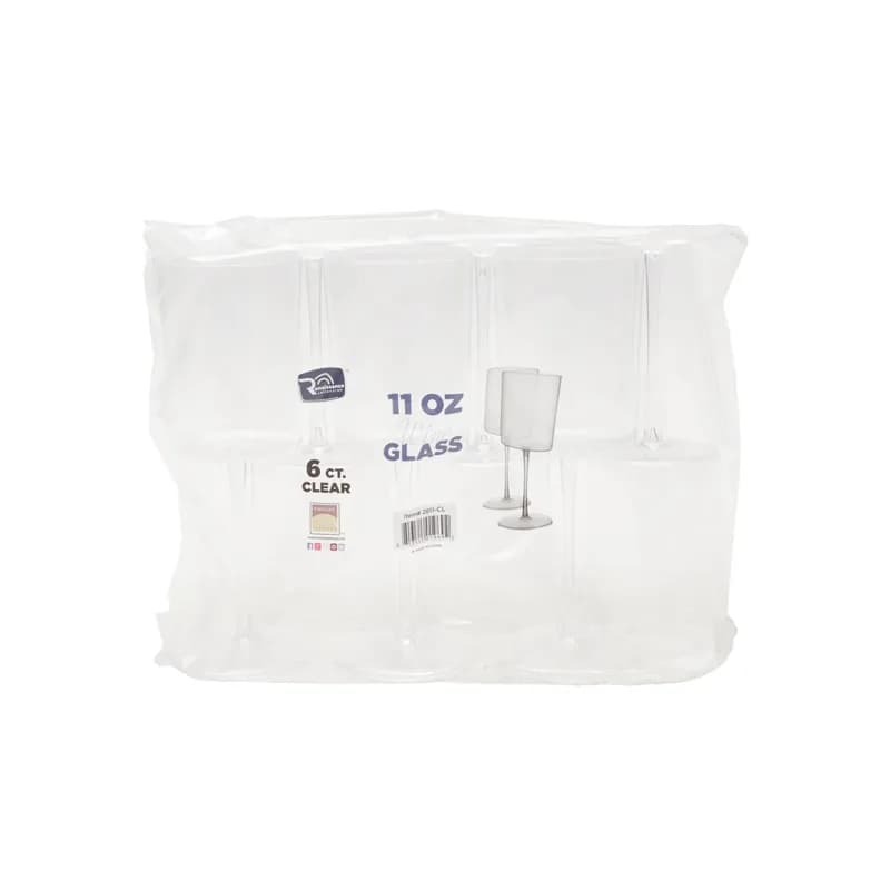 Cup Wine 11 OZ Clear With Stem 72/Case