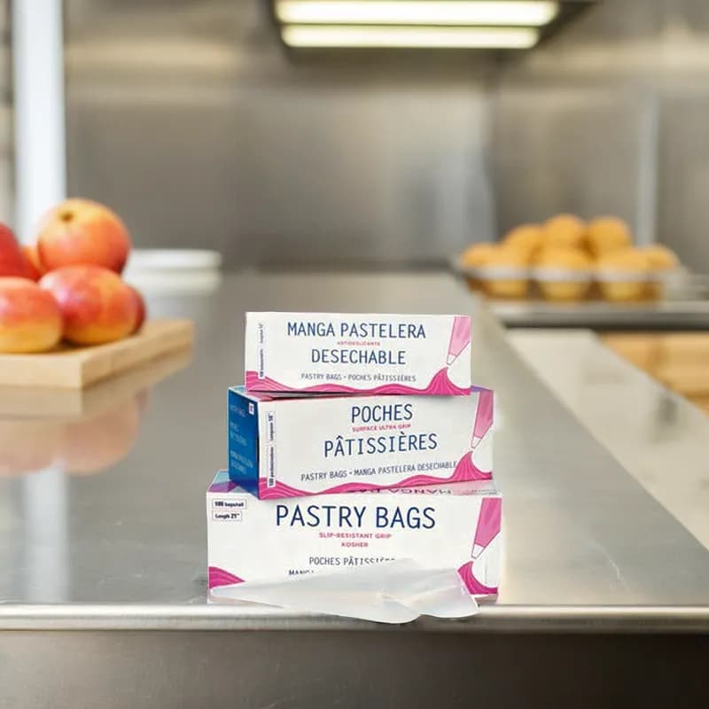Pastry Bag Roll 21 IN Clear Disposable 100/Pack