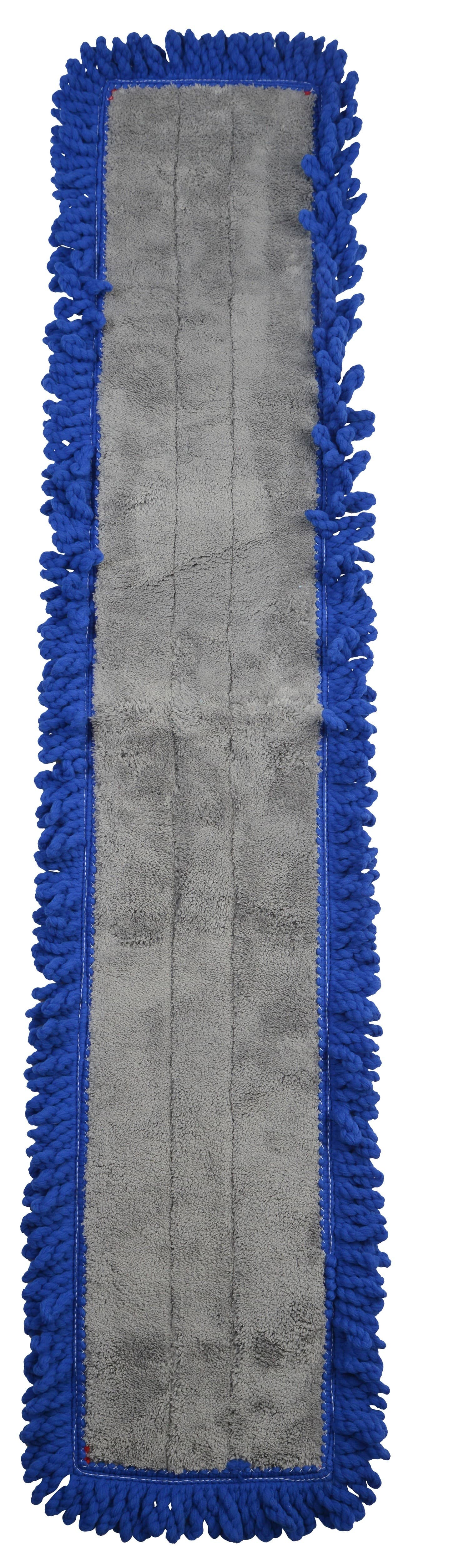 Dust Mop 5X36 IN Blue Microfiber Loop End 1/Each